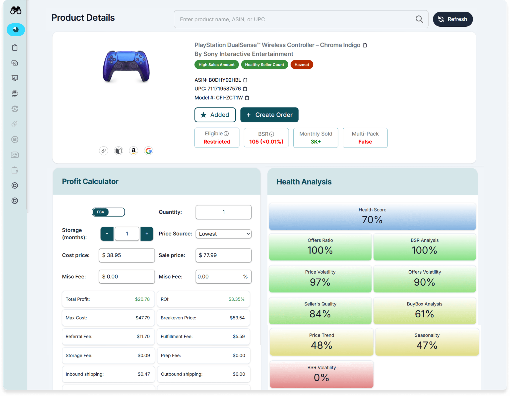 Product Analysis Content