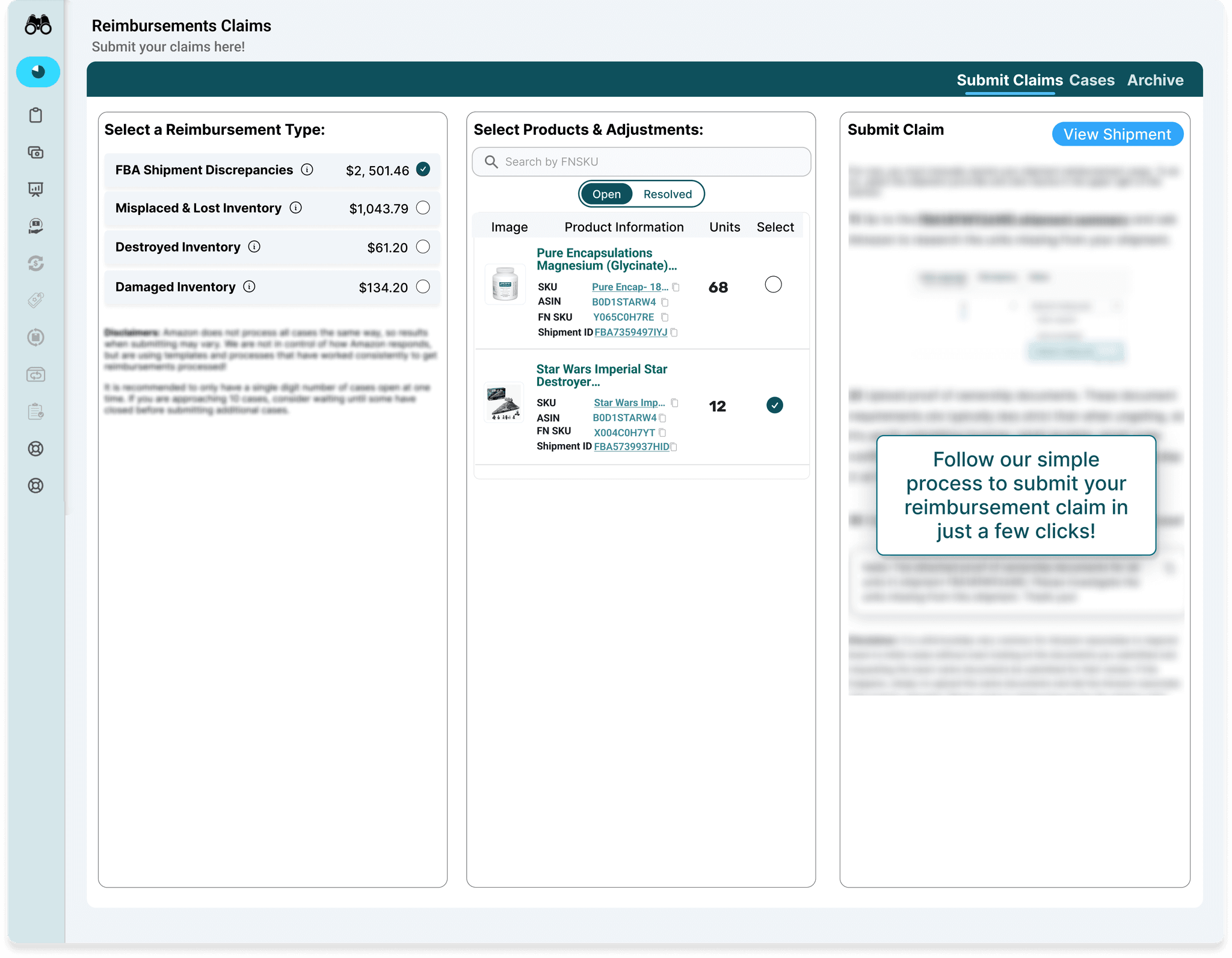 Reimbursement Content